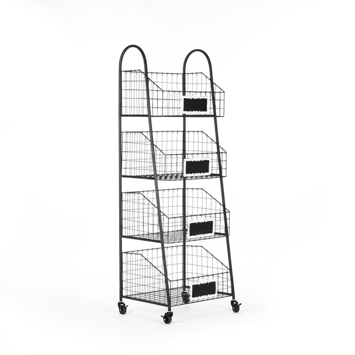 Zentique Rafael Basket Rack Wayfair